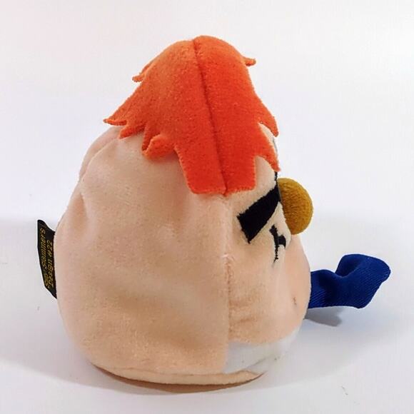 Vintage 1998 Silly Slammers #22 Brown Noser Bean Bag Plush Toy Works Used Good - Picture 2 of 6